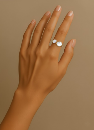 Bague « éclat lunaire »